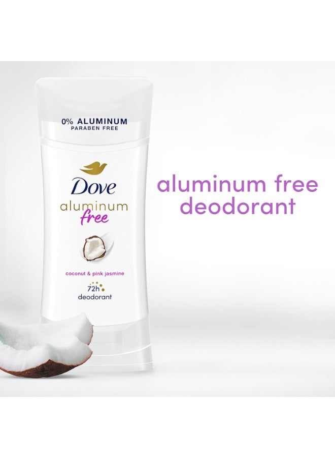 دوف مزيل عرق 0% خالي من الألومنيوم – برائحة جوز الهند والياسمين الوردي - 74 جم - Image 3